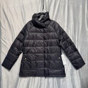 Carve Designs Minxy Jacket Womens Large Black Down Puffer Coat Quilted Winter